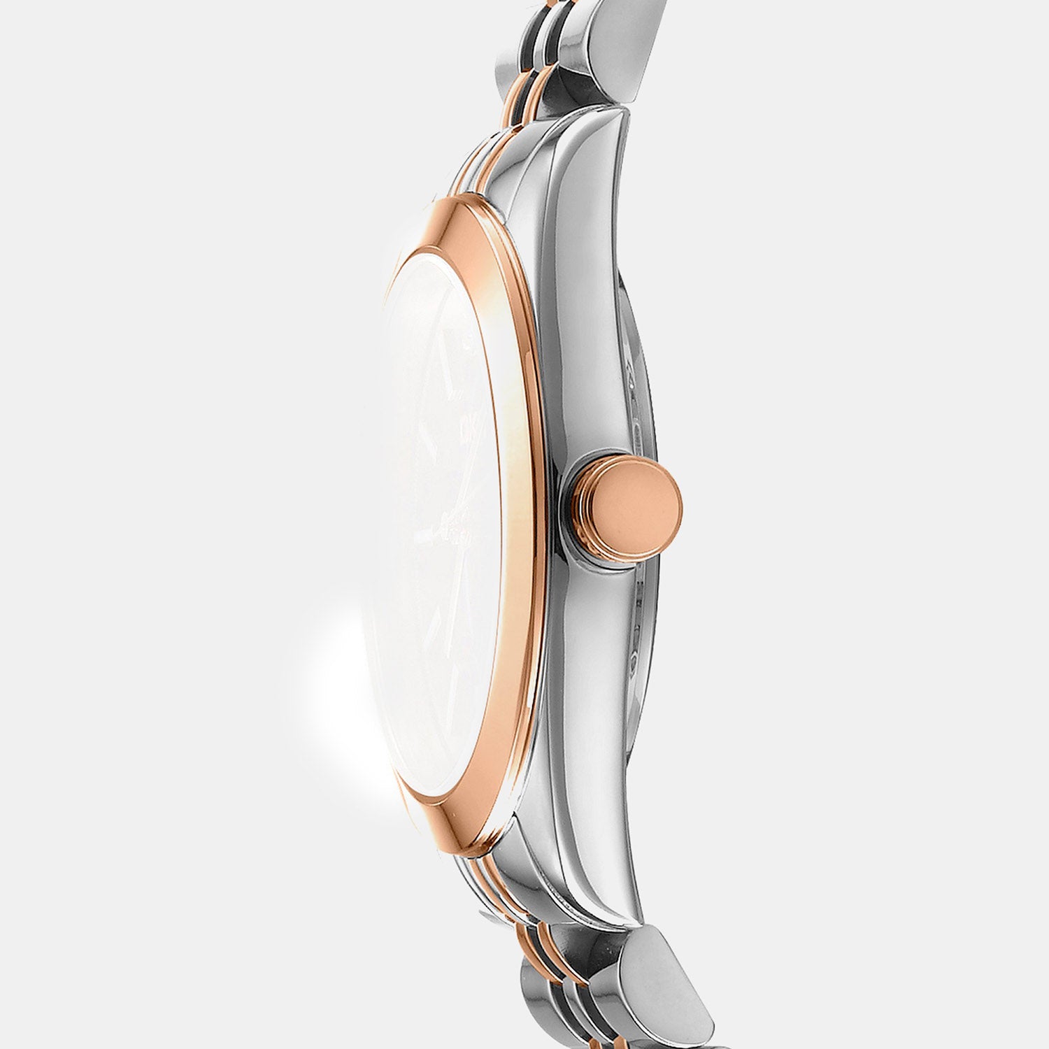 Nolita Midi Women Quartz Mother Of Pearl Dial Analog Stainless Steel Watch DK1L029M0095
