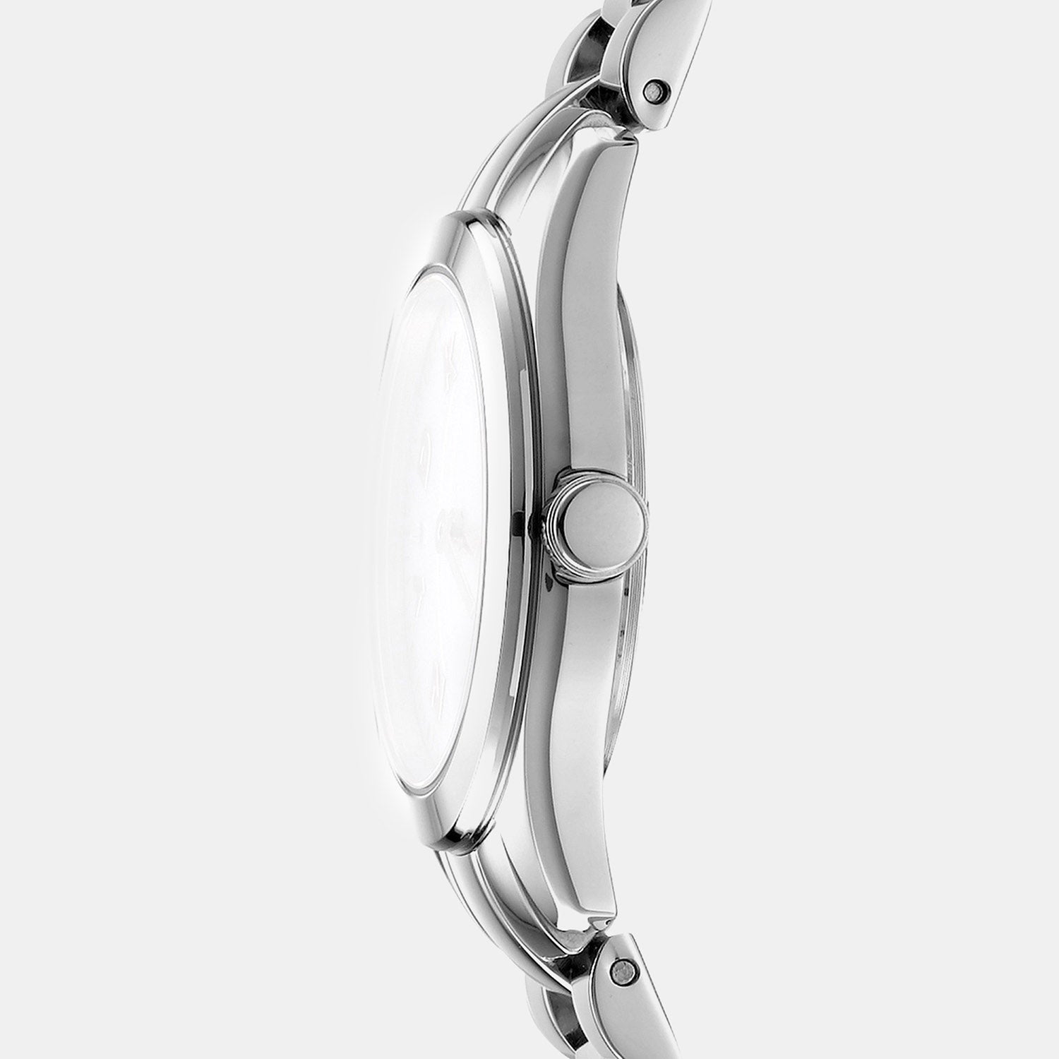 Astoria Logo Women Quartz Mother Of Pearl Dial Analog Stainless Steel Watch DK1L033M0045