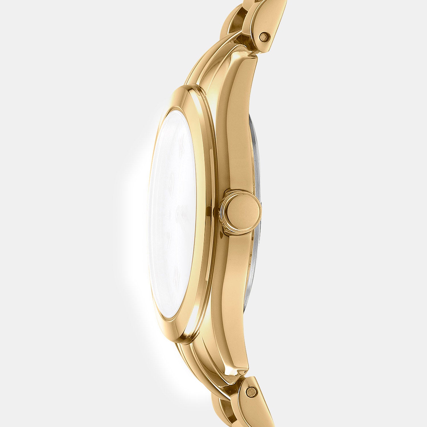 Astoria Logo Women Quartz Mother Of Pearl Dial Analog Stainless Steel Watch DK1L033M0065