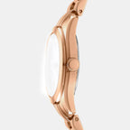 Astoria Logo Women Quartz Mother Of Pearl Dial Analog Stainless Steel Watch DK1L033M0075