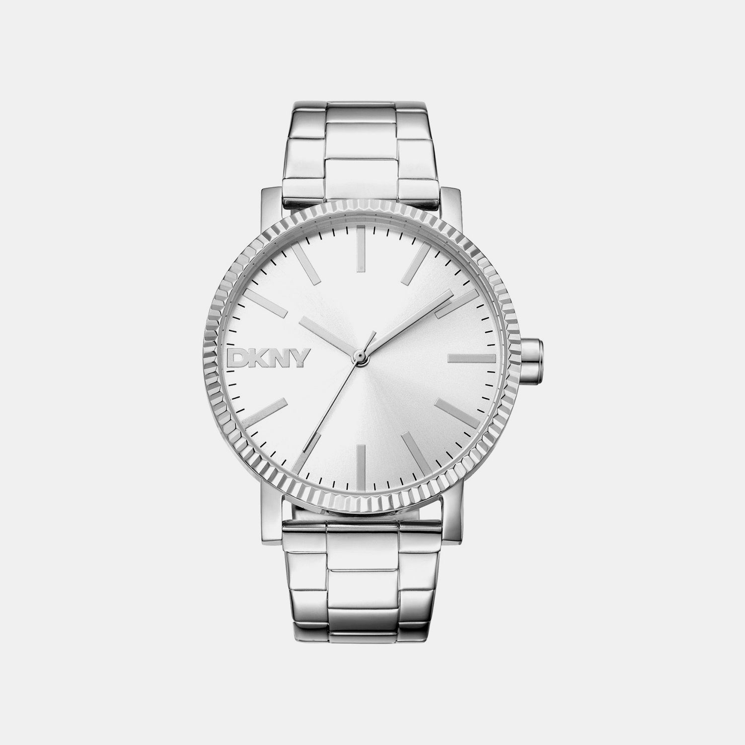 Soho Maxi Women Quartz Silver Dial Analog Stainless Steel Watch DK1L034M0035