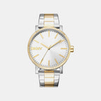 Soho Maxi Women Quartz Silver Dial Analog Stainless Steel Watch DK1L034M0075