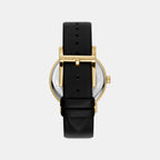 Soho Logo Women Quartz Silver Dial Analog Leather Watch DK1L035L0025