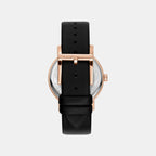 Soho Logo Women Quartz Silver Dial Analog Leather Watch DK1L035L0035