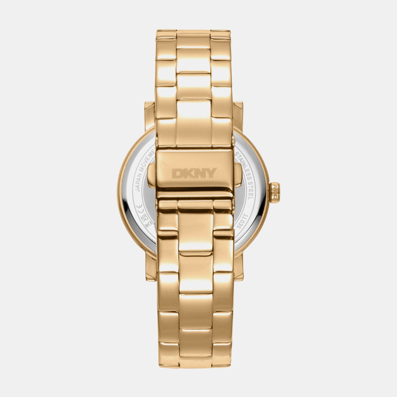 Soho Logo Women Quartz Silver Dial Analog Stainless Steel Watch DK1L035M0055