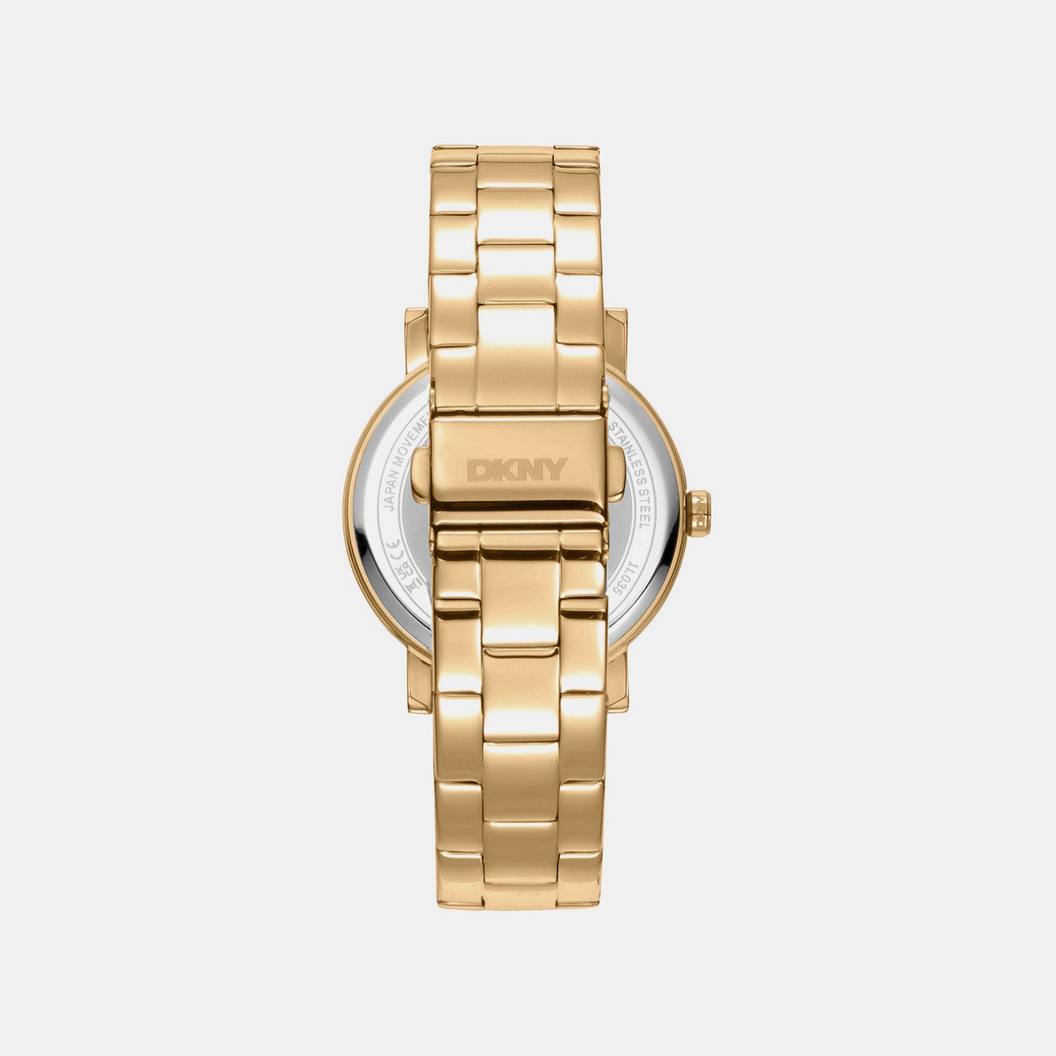 Soho Logo Women Quartz Silver Dial Analog Stainless Steel Watch DK1L035M0055