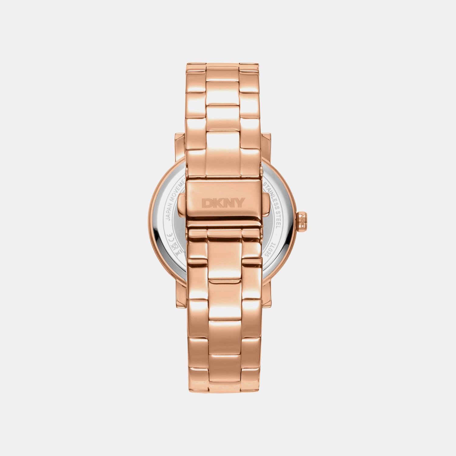 Soho Logo Women Quartz Silver Dial Analog Stainless Steel Watch DK1L035M0065