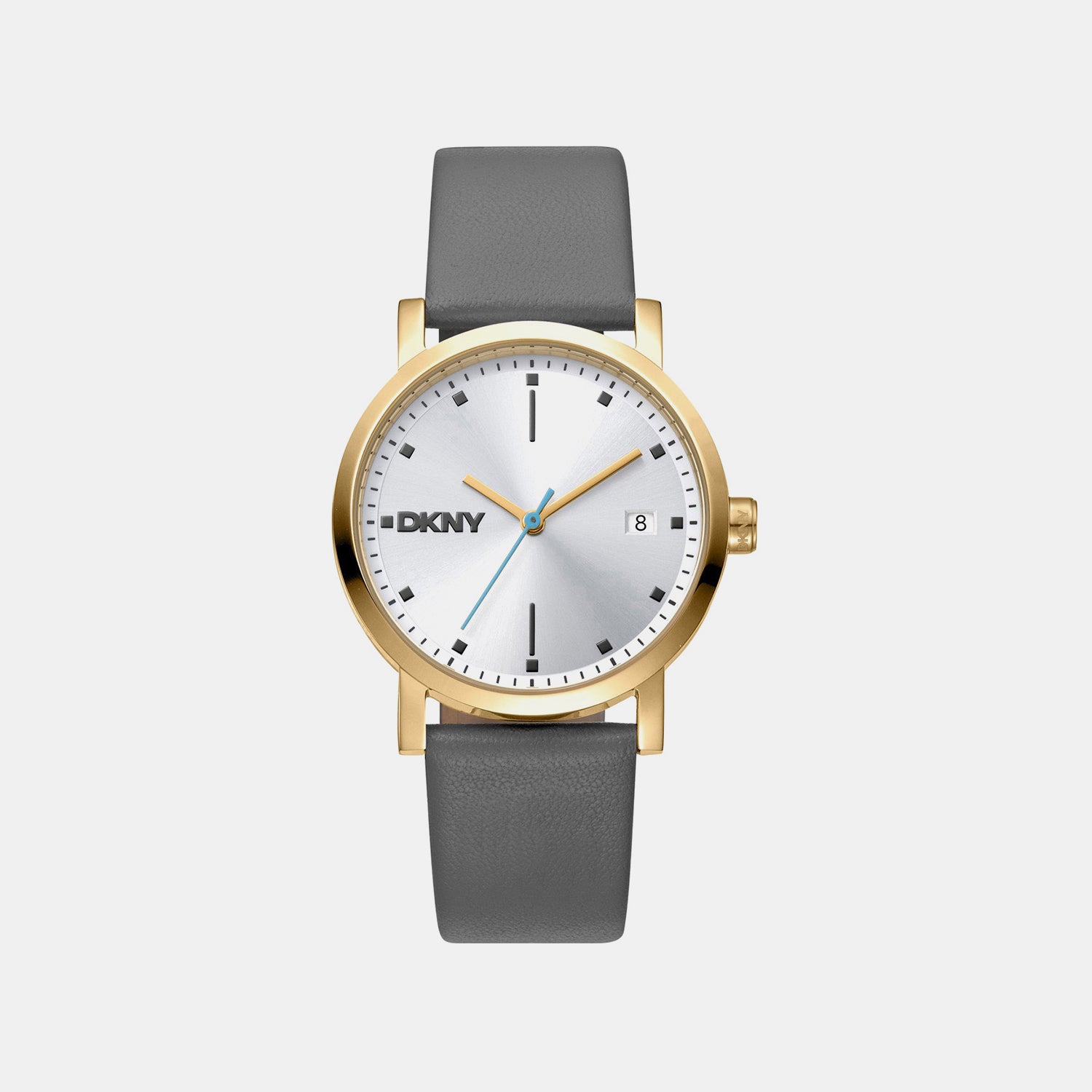 Soho Midi Women Quartz Silver Dial Analog Leather Watch DK1L036L0025