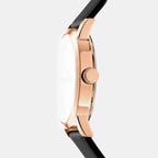 Soho Midi Women Quartz Black Dial Analog Leather Watch DK1L036L0035