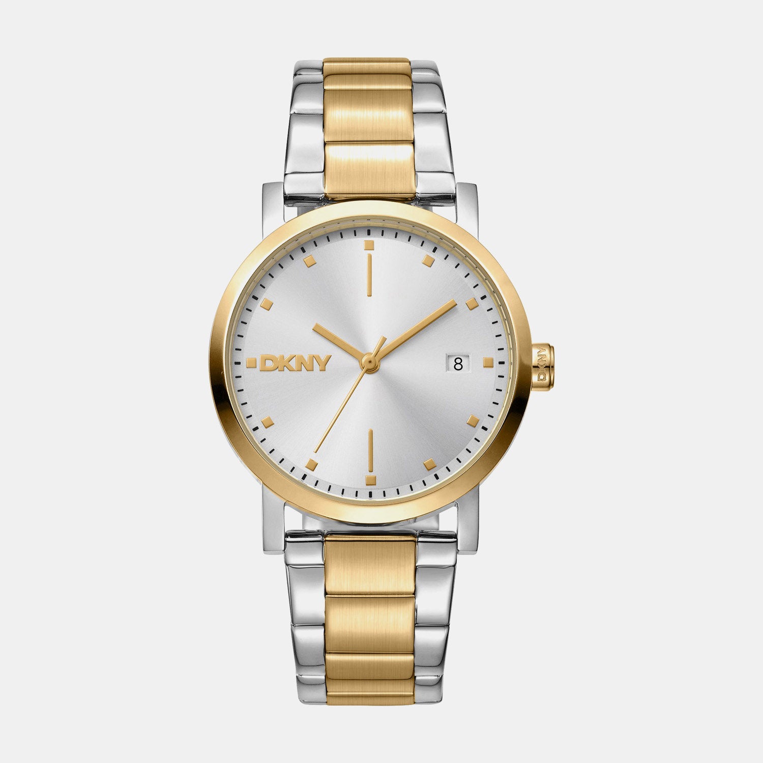 Soho Midi Women Quartz Silver Dial Analog Stainless Steel Watch DK1L036M0085