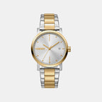 Soho Midi Women Quartz Silver Dial Analog Stainless Steel Watch DK1L036M0085