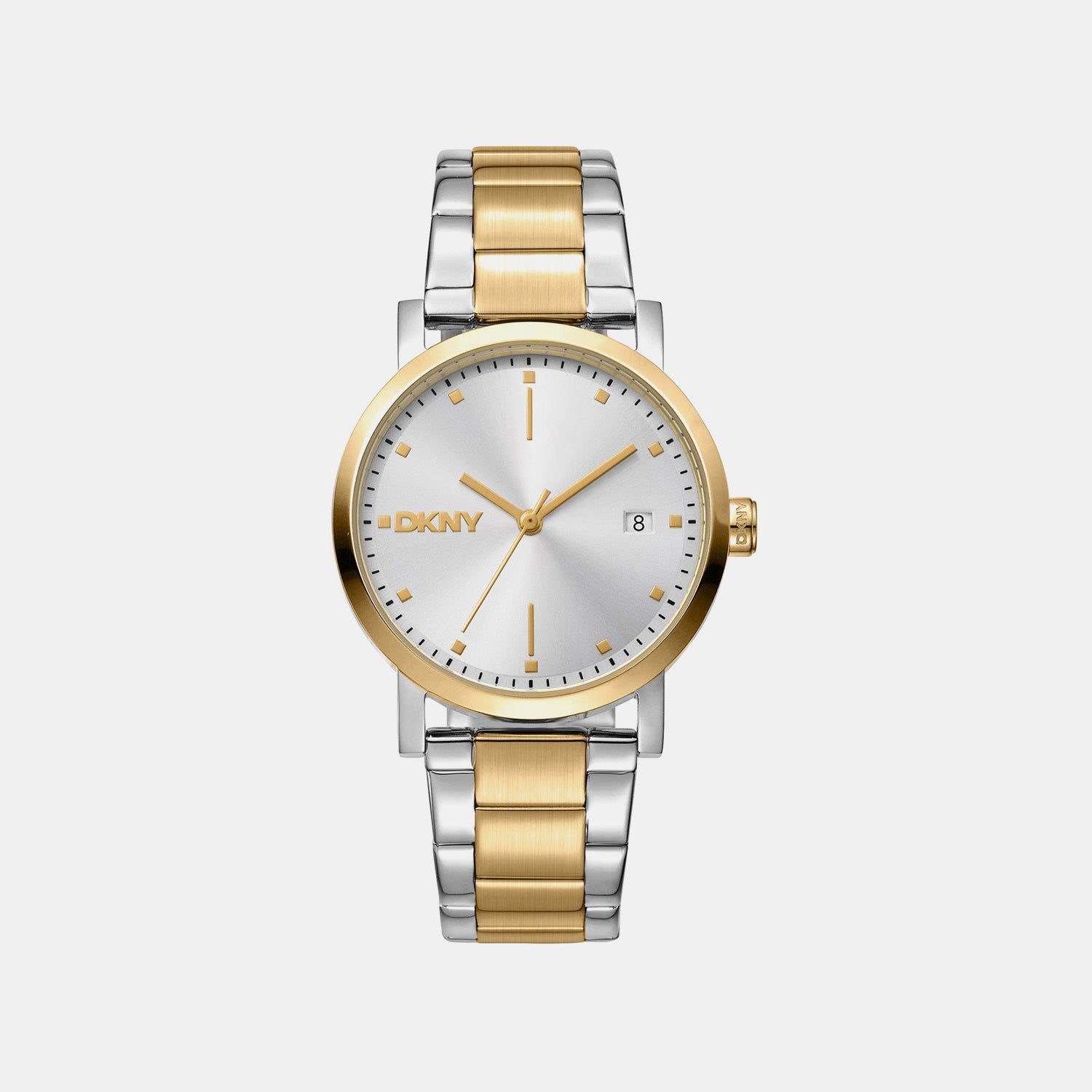 Soho Midi Women Quartz Silver Dial Analog Stainless Steel Watch DK1L036M0085