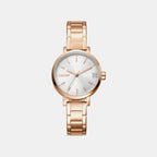 Soho Glitz Women Quartz Silver Dial Analog Stainless Steel Watch DK1L038M0065
