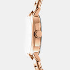 Soho Glitz Women Quartz Silver Dial Analog Stainless Steel Watch DK1L038M0065