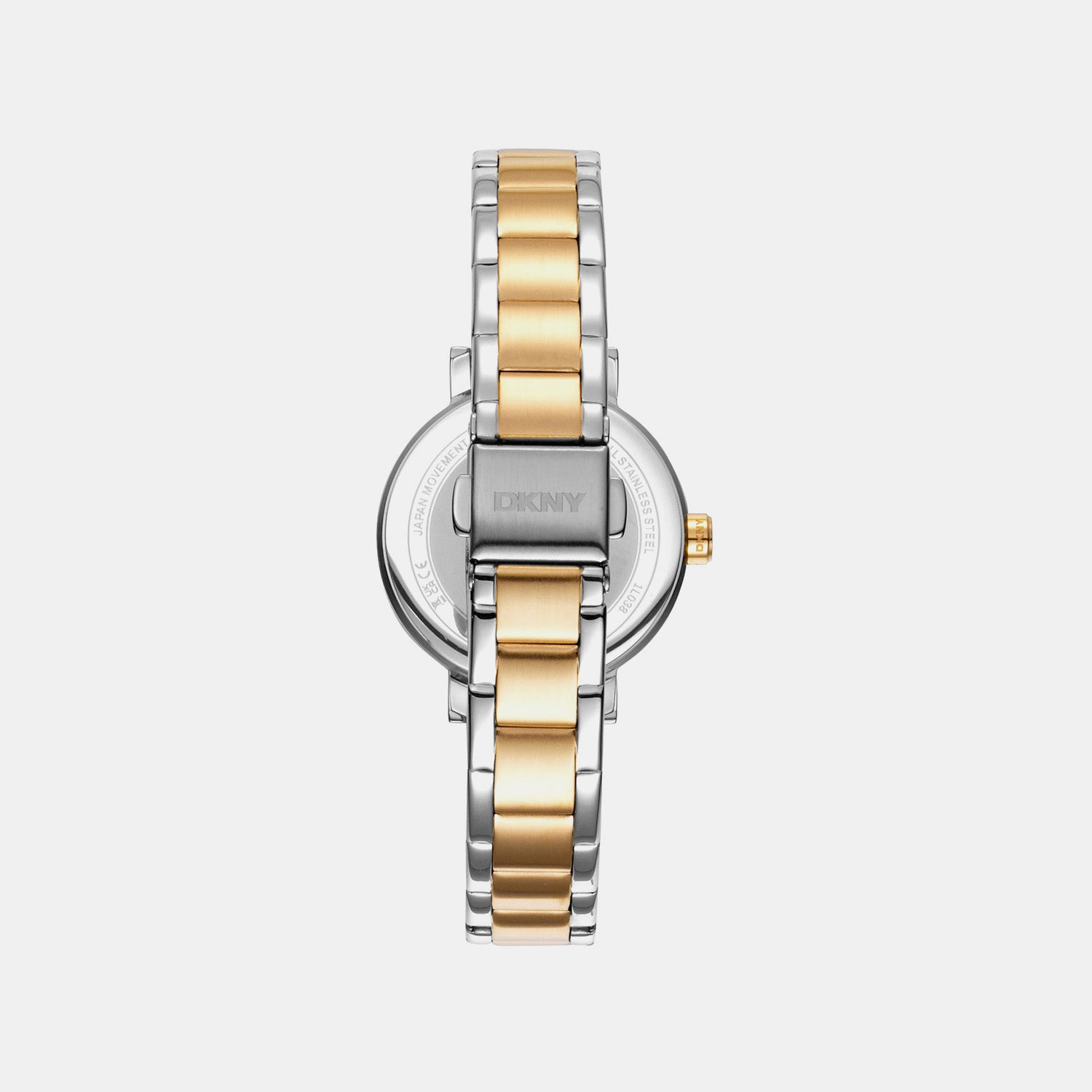 Soho Glitz Women Quartz Champagne Dial Analog Stainless Steel Watch DK1L038M0075