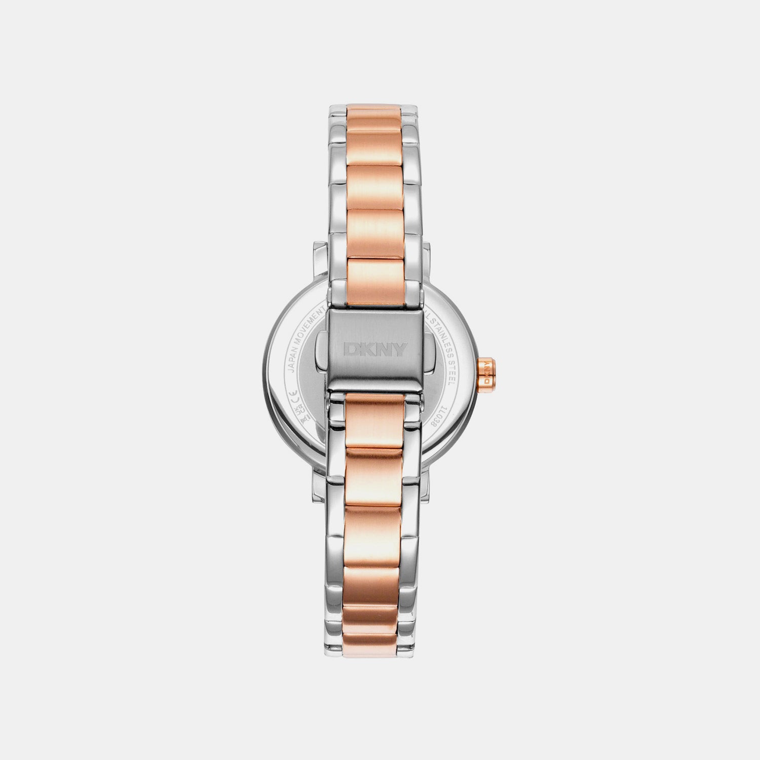 Soho Glitz Women Quartz Rose Gold Dial Analog Stainless Steel Watch DK1L038M0095