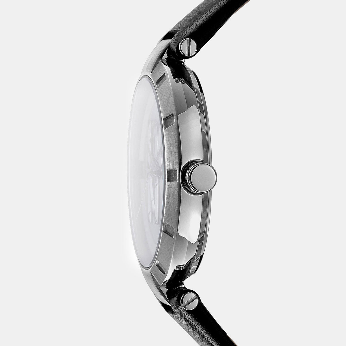 Essential Logo Women Quartz Mother Of Pearl Dial Analog Leather Watch DK1L041L0015