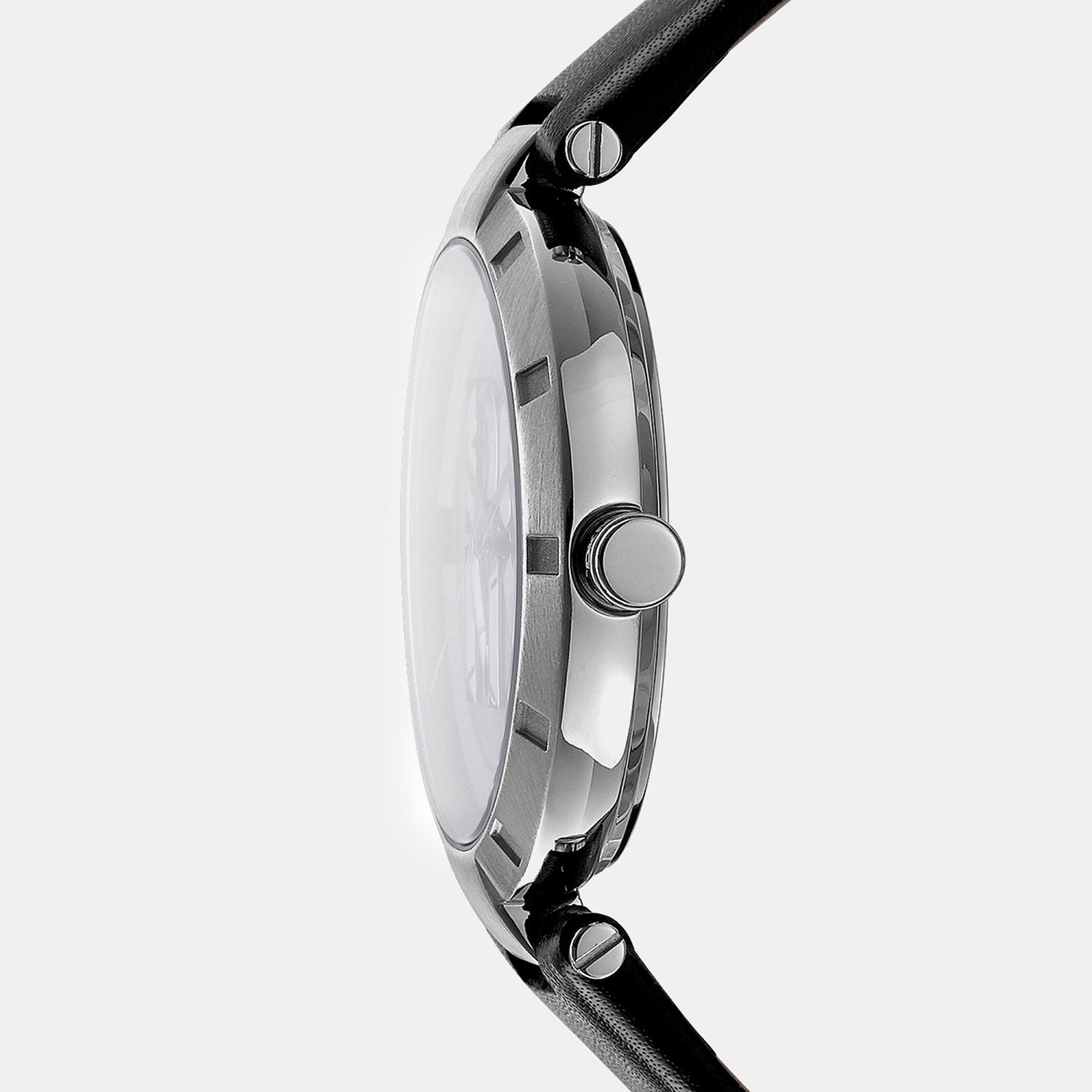 Essential Logo Women Quartz Mother Of Pearl Dial Analog Leather Watch DK1L041L0015