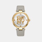 Essential Logo Women Quartz Multicolour Dial Analog Leather Watch DK1L041L0025