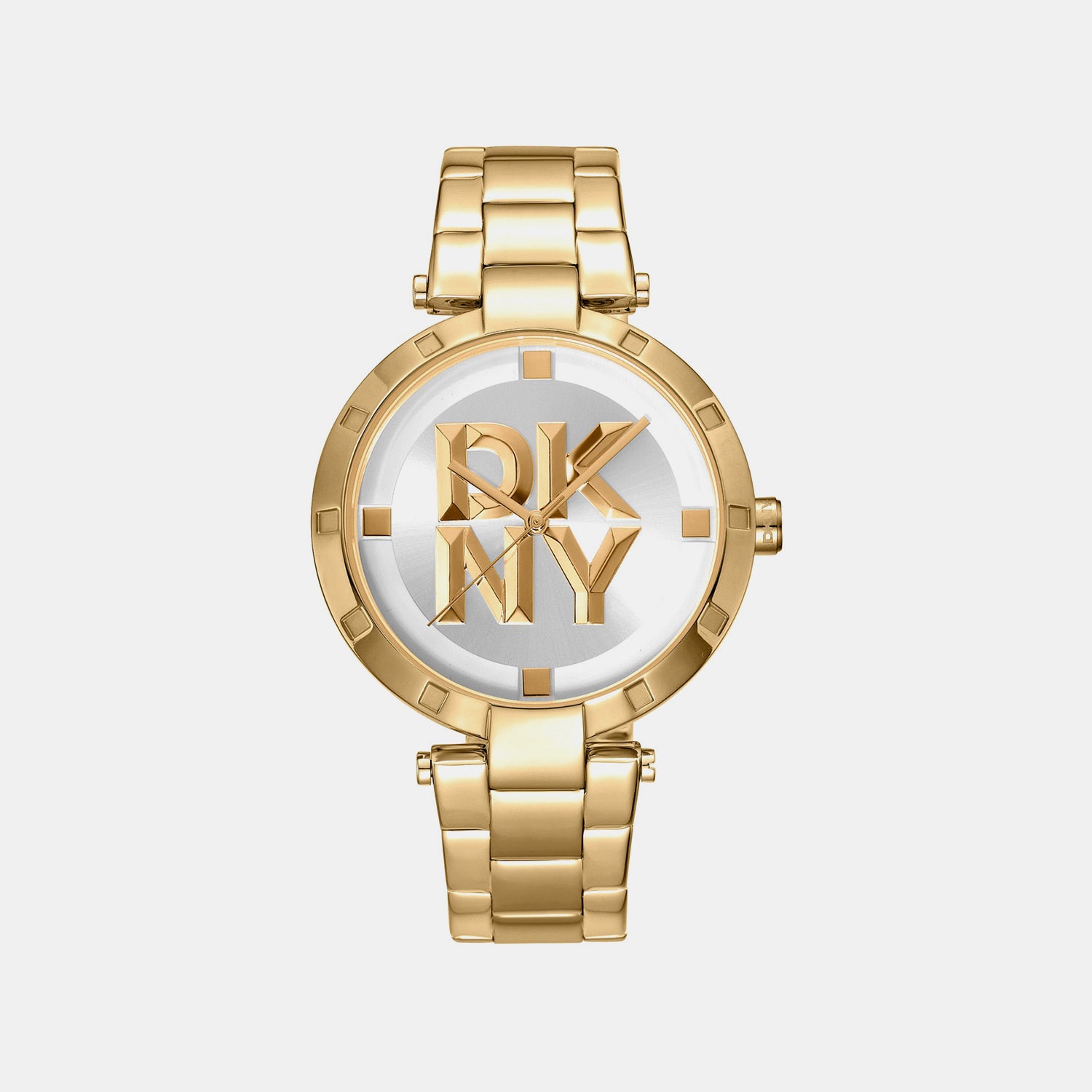 Essential Logo Women Quartz Multicolour Dial Analog Stainless Steel Watch DK1L041M0065