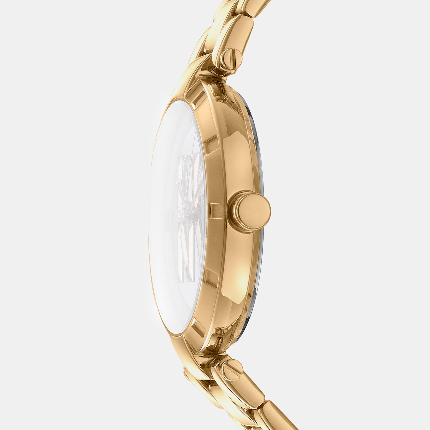 Essential Logo Women Quartz Multicolour Dial Analog Stainless Steel Watch DK1L041M0065