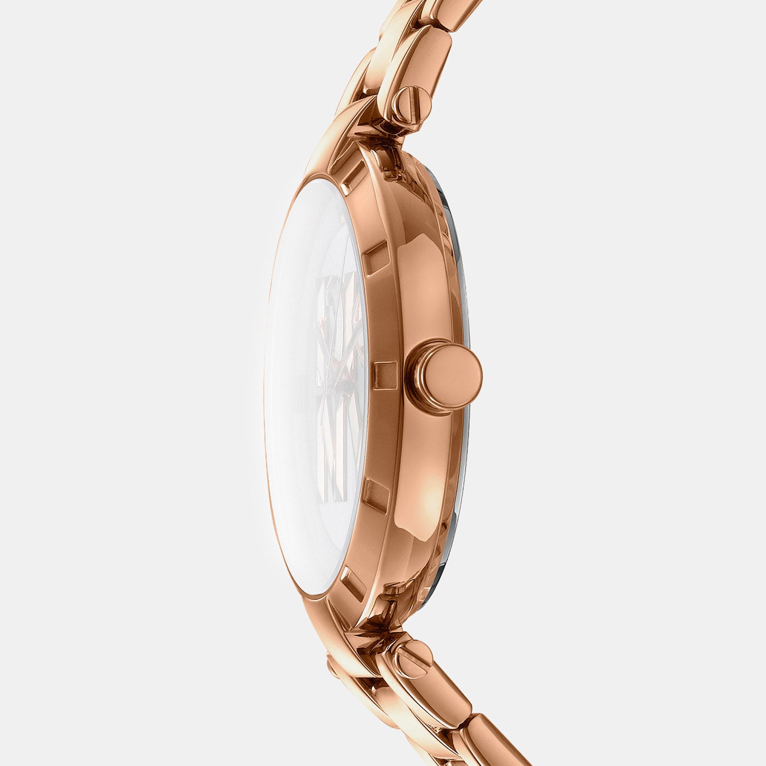 Essential Logo Women Quartz Multicolour Dial Analog Stainless Steel Watch DK1L041M0075