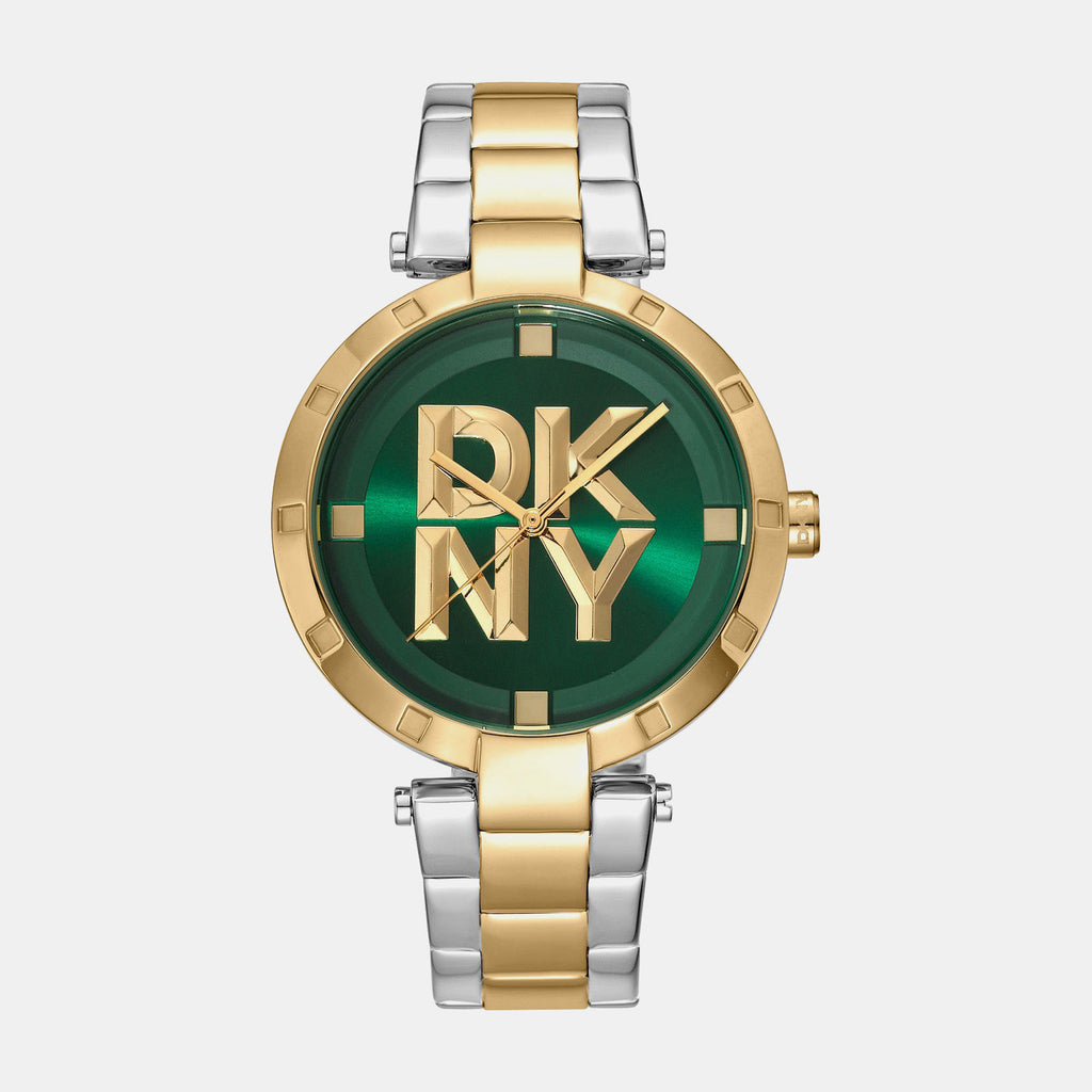 DKNY Essential Logo Women Green Watch DK1L041M0085 – Just In Time