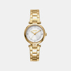 Essential Mini Women Quartz Silver Dial Analog Stainless Steel Watch DK1L043M0055