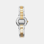 Essential Mini Women Quartz Mother Of Pearl Dial Analog Stainless Steel Watch DK1L043M0075
