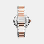 Downtown Glitz Women Quartz Silver Dial Multi-Function Stainless Steel Watch DK1L044M0095