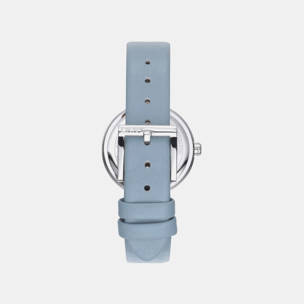 Downtown Midi Women Quartz Blue Dial Analog Leather Watch DK1L045L0015