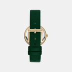 Downtown Midi Women Quartz Silver Dial Analog Leather Watch DK1L045L0025