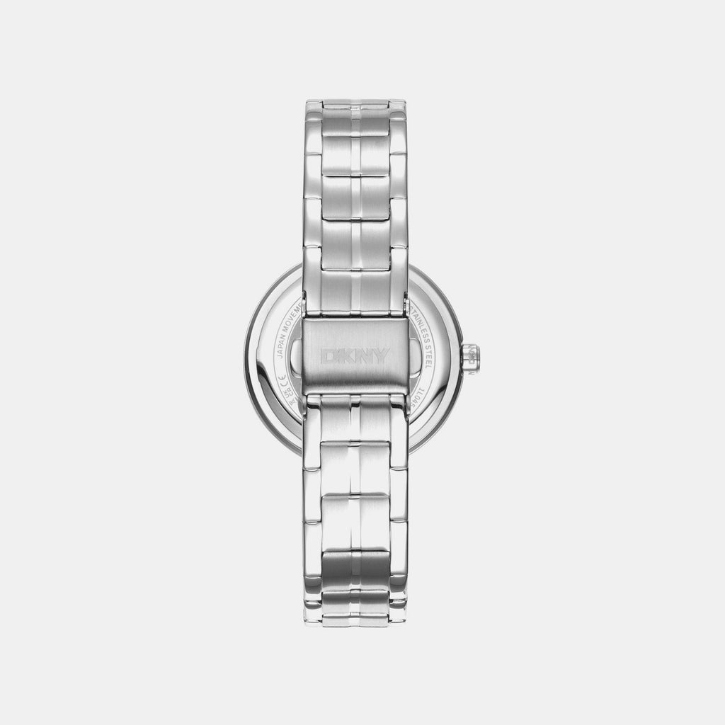 Downtown Midi Women Quartz Black Dial Analog Stainless Steel Watch DK1L045M0045