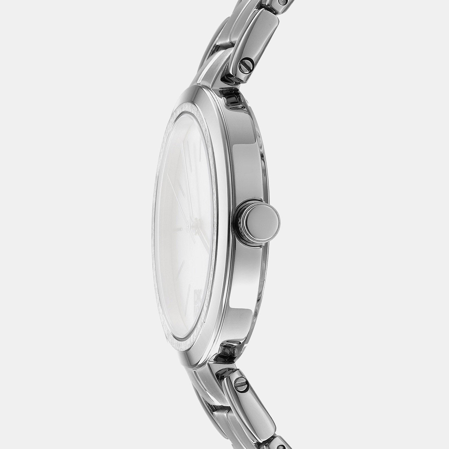 Downtown Midi Women Quartz Black Dial Analog Stainless Steel Watch DK1L045M0045