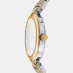 Downtown Midi Women Quartz Silver Dial Analog Stainless Steel Watch DK1L045M0065