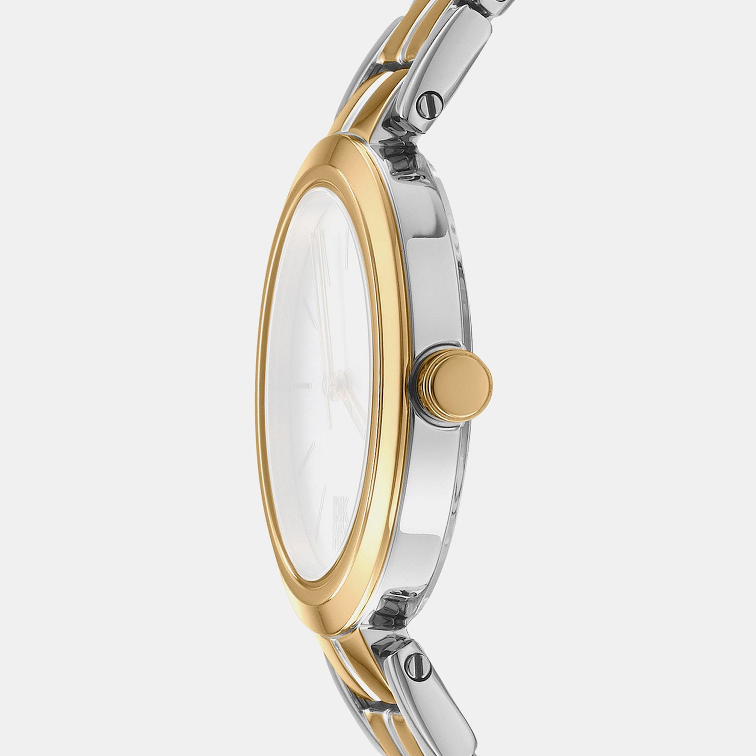 Downtown Midi Women Quartz Silver Dial Analog Stainless Steel Watch DK1L045M0065