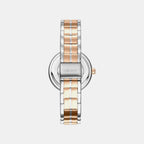 Downtown Midi Women Quartz Silver Dial Analog Stainless Steel Watch DK1L045M0085