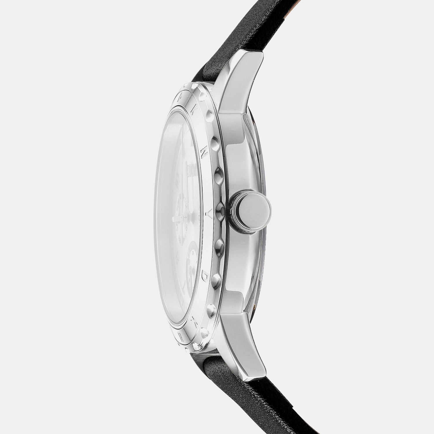 Park Ave Multi Women Quartz Silver Dial Multi-Function Leather Watch DK1L054L0015