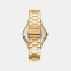 Park Ave Multi Women Quartz Green Dial Multi-Function Stainless Steel Watch DK1L054M0055