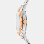 Park Ave Multi Women Quartz Silver Dial Multi-Function Stainless Steel Watch DK1L054M0085