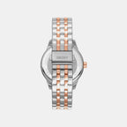 Parsons Glitz Women Quartz Blue Dial Analog Stainless Steel Watch DK1L059M0085
