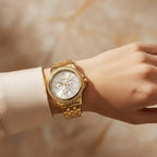 Nolita Multi Glitz Women Quartz Silver Dial Multi-Function Stainless Steel Watch DK1L064M0065