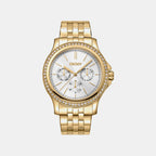 Nolita Multi Glitz Women Quartz Silver Dial Multi-Function Stainless Steel Watch DK1L064M0065