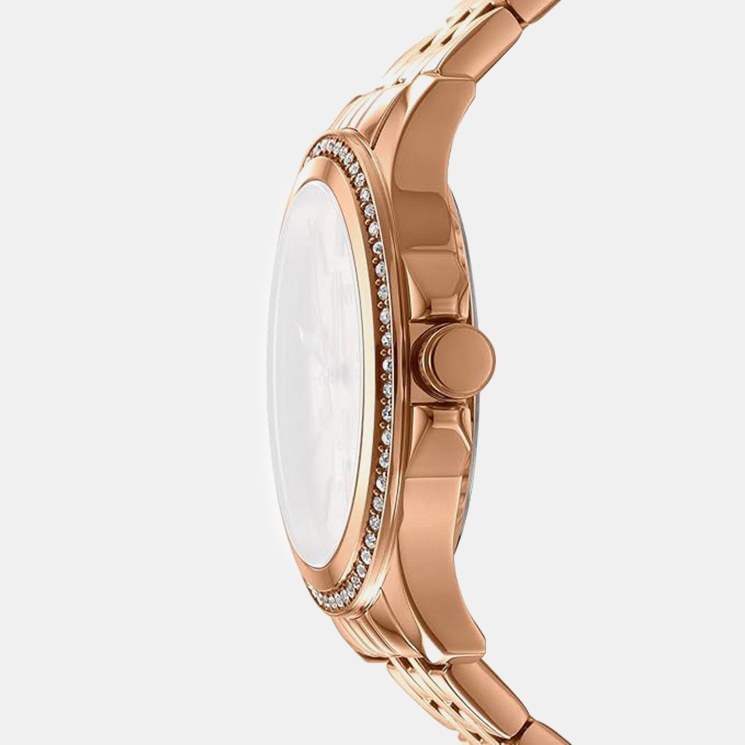 Nolita Multi Glitz Women Quartz Rose Gold Dial Multi-Function Stainless Steel Watch DK1L064M0075