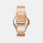 Nolita Multi Glitz Women Quartz Rose Gold Dial Multi-Function Stainless Steel Watch DK1L064M0075