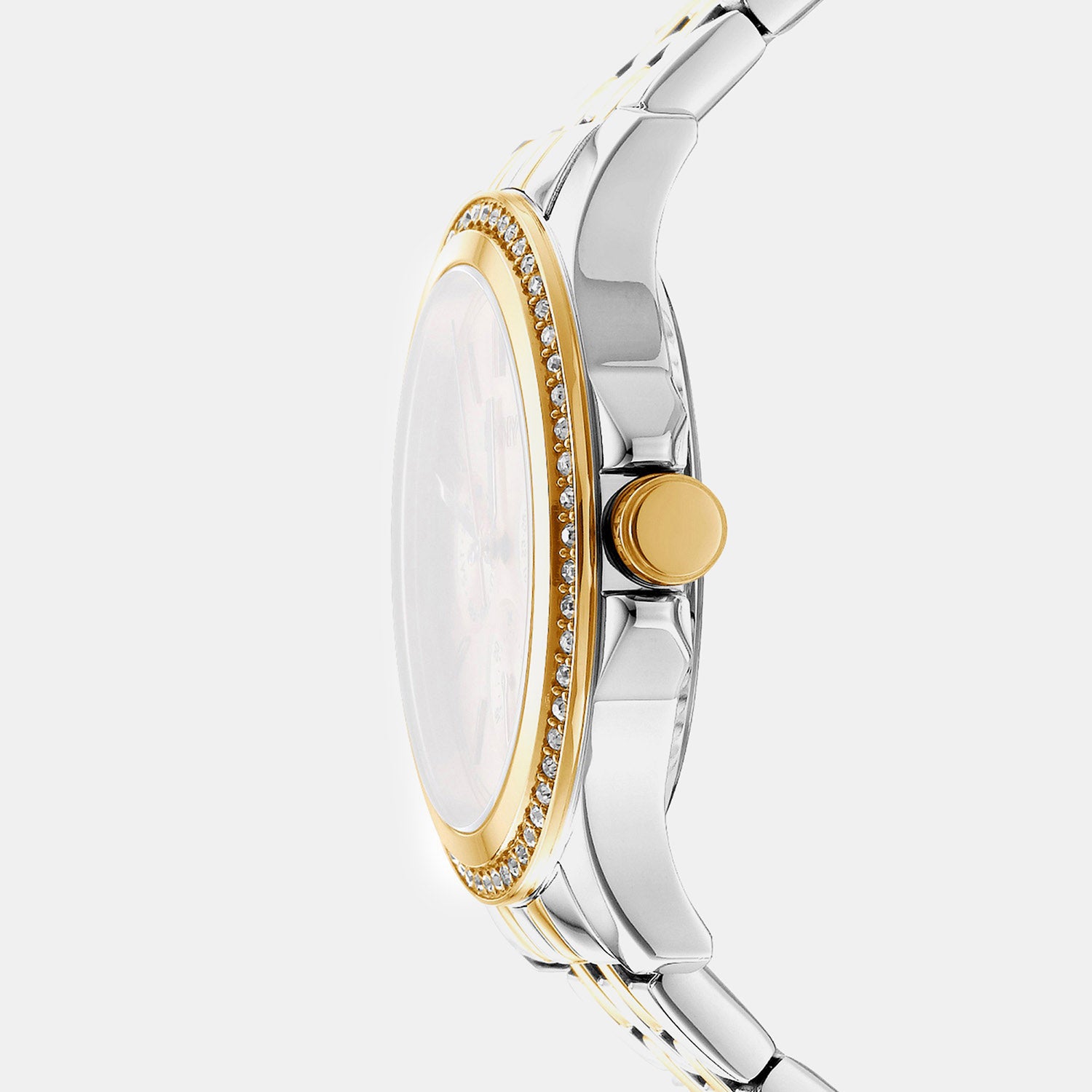 Nolita Multi Glitz Women Quartz Black Dial Multi-Function Stainless Steel Watch DK1L064M0085
