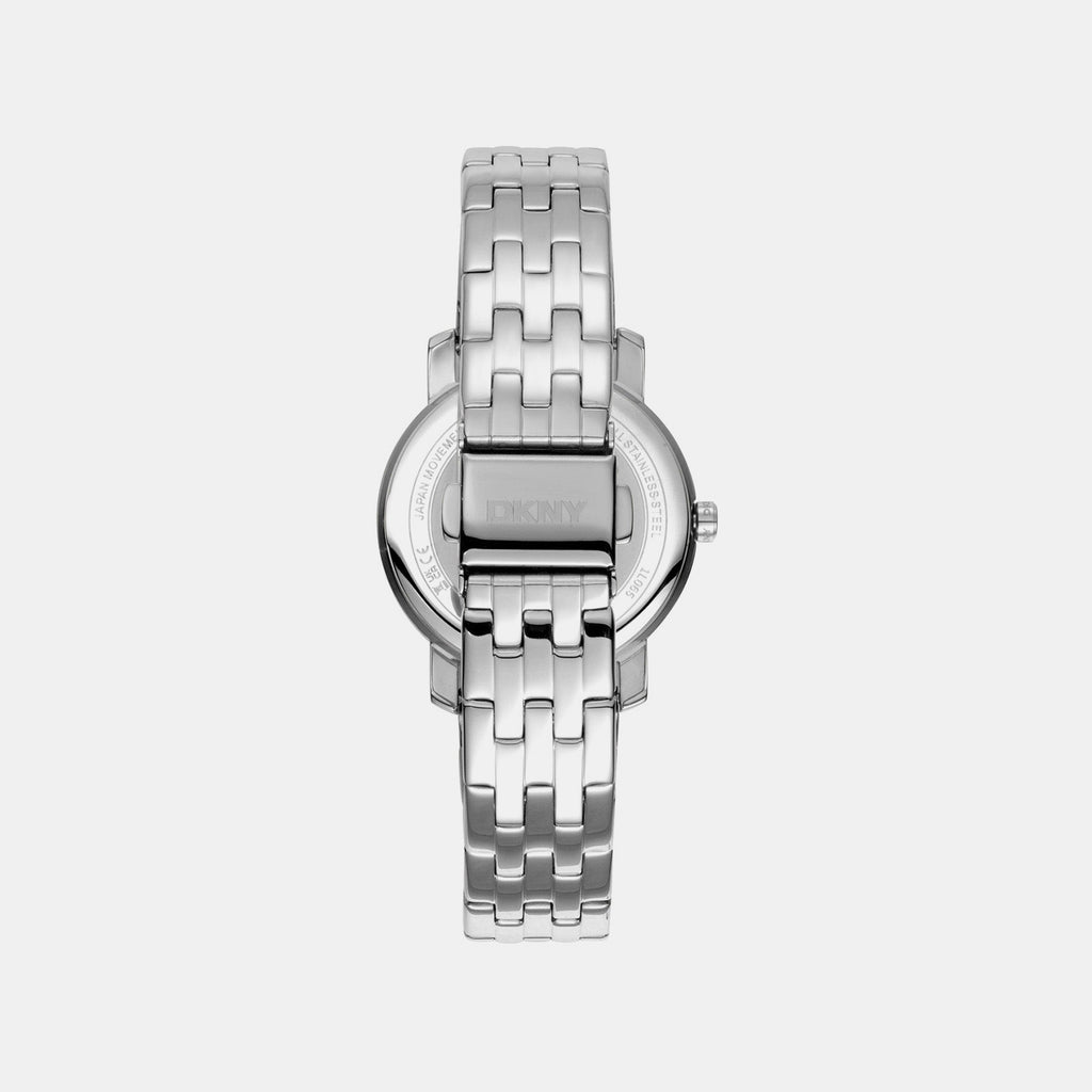 Astoria Glitz Women Quartz Silver Dial Analog Stainless Steel Watch DK1L065M0035