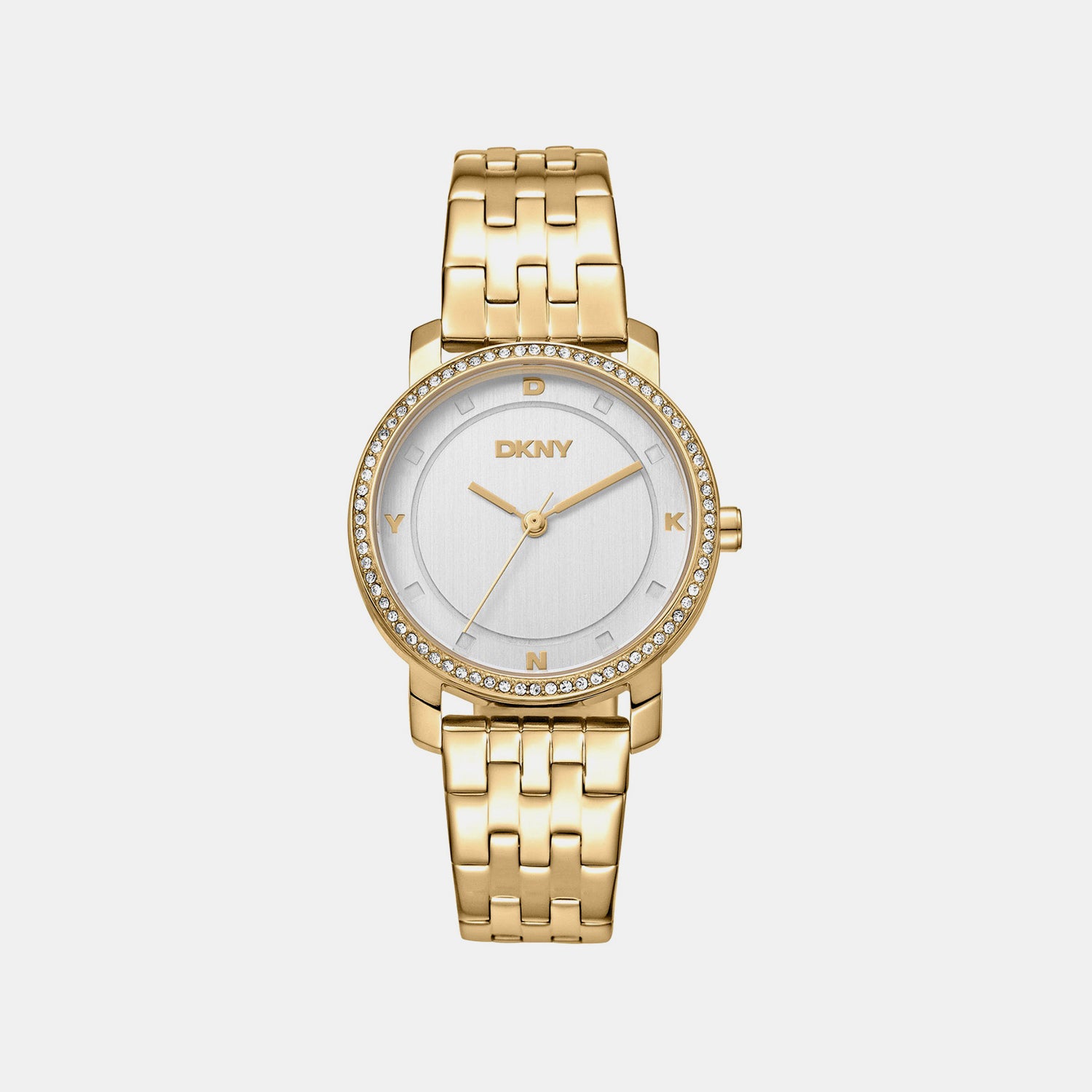 Astoria Glitz Women Quartz Silver Dial Analog Stainless Steel Watch DK1L065M0045