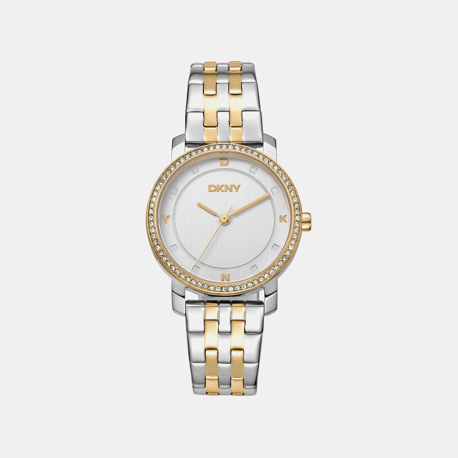 Astoria Glitz Women Quartz Silver Dial Analog Stainless Steel Watch DK1L065M0065