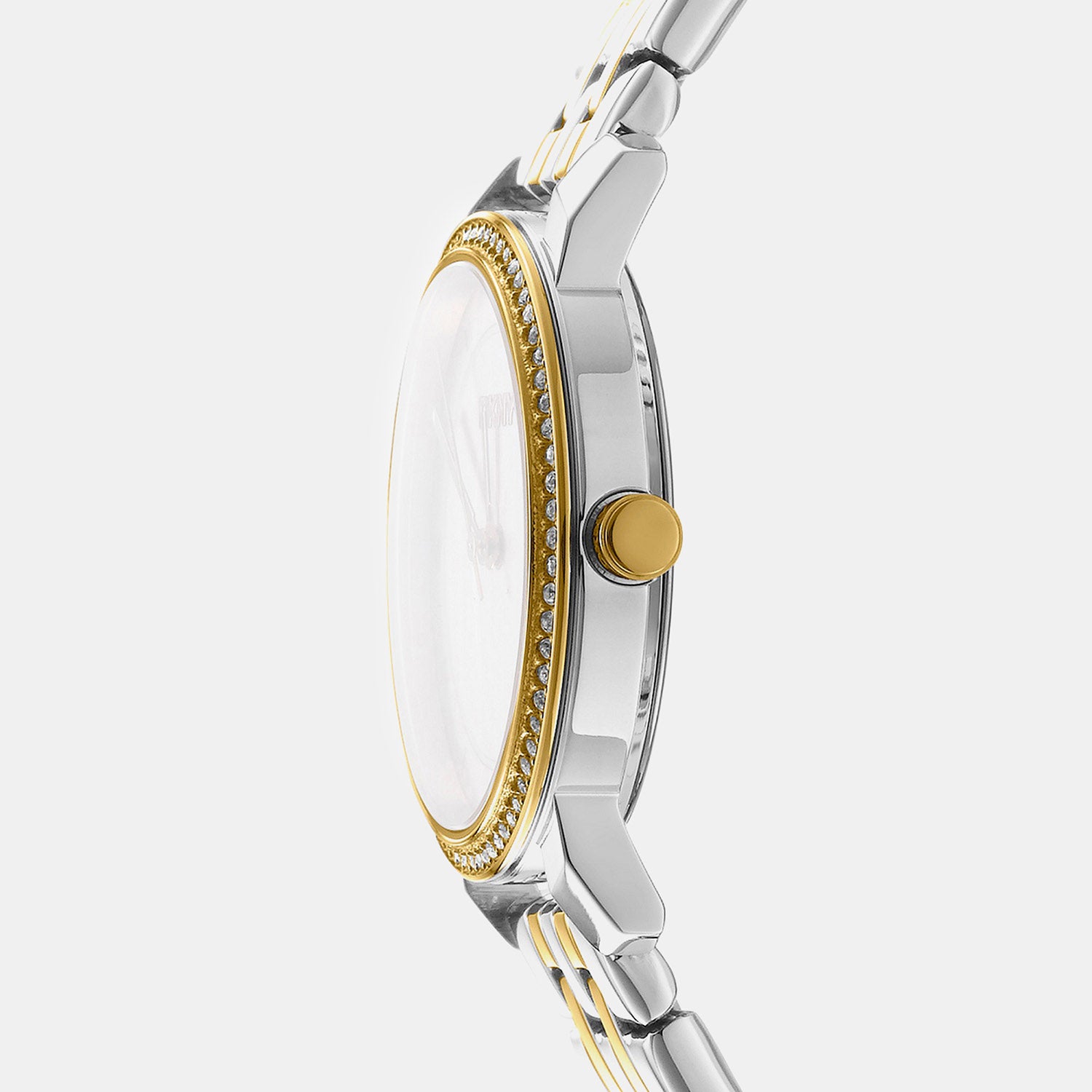 Astoria Glitz Women Quartz Silver Dial Analog Stainless Steel Watch DK1L065M0065